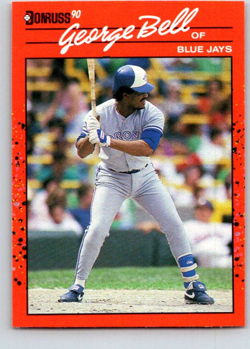 1990 Donruss #206 George Bell Mint  Image 1