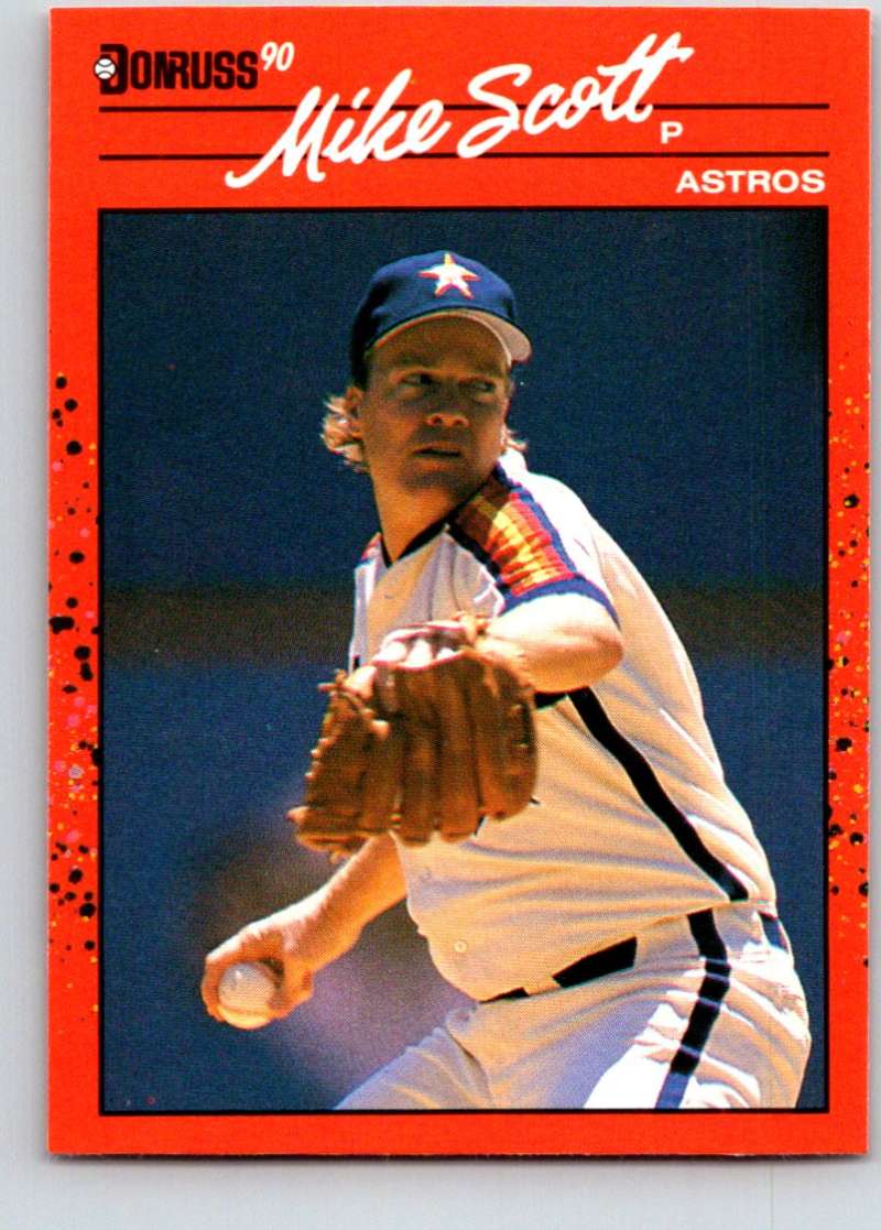 1990 Donruss #207 Mike Scott Mint  Image 1