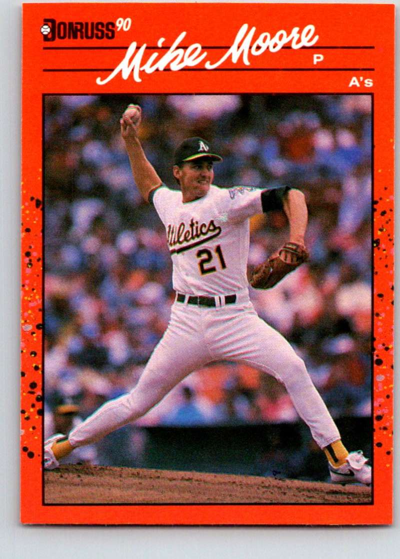 1990 Donruss #214 Mike Moore Mint  Image 1