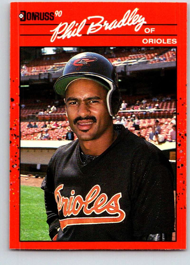 1990 Donruss #259 Phil Bradley Mint  Image 1