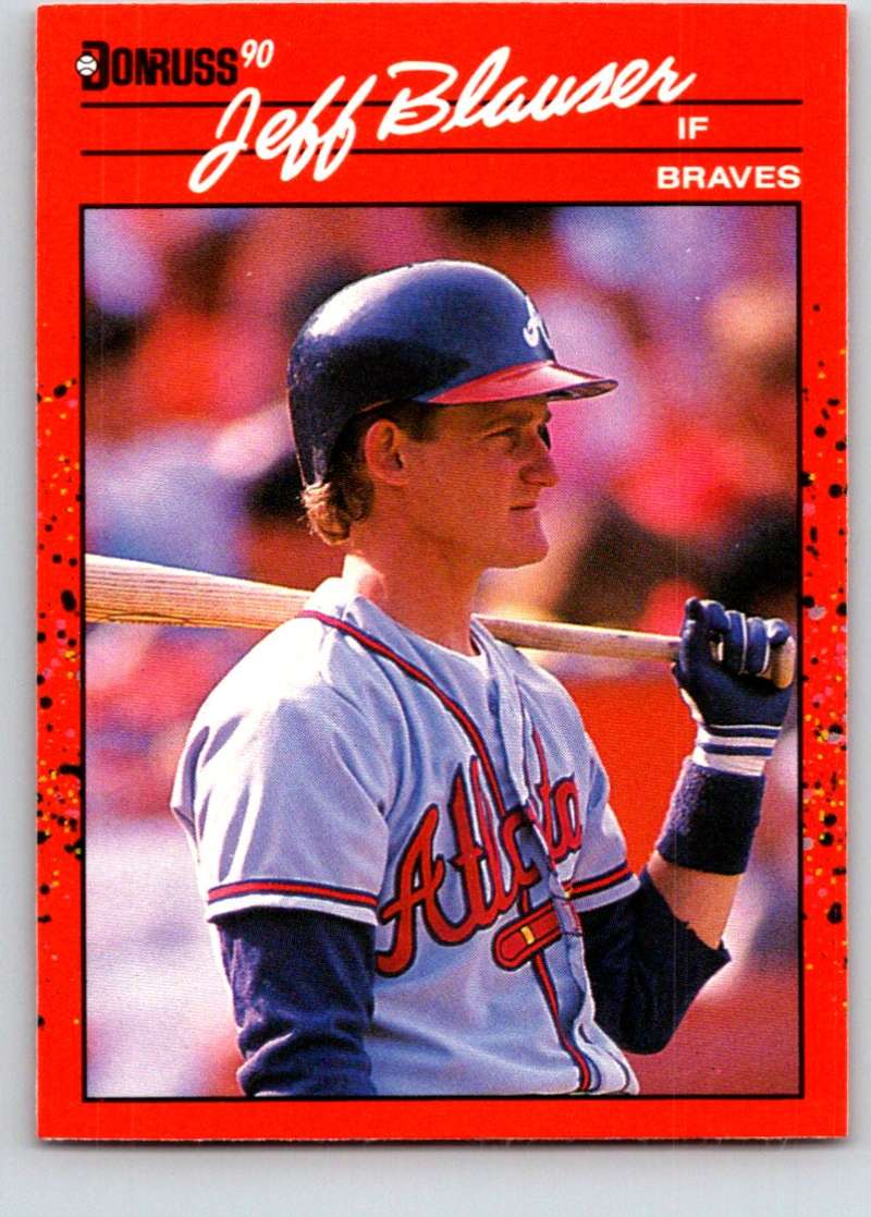 1990 Donruss #271 Jeff Blauser Mint  Image 1