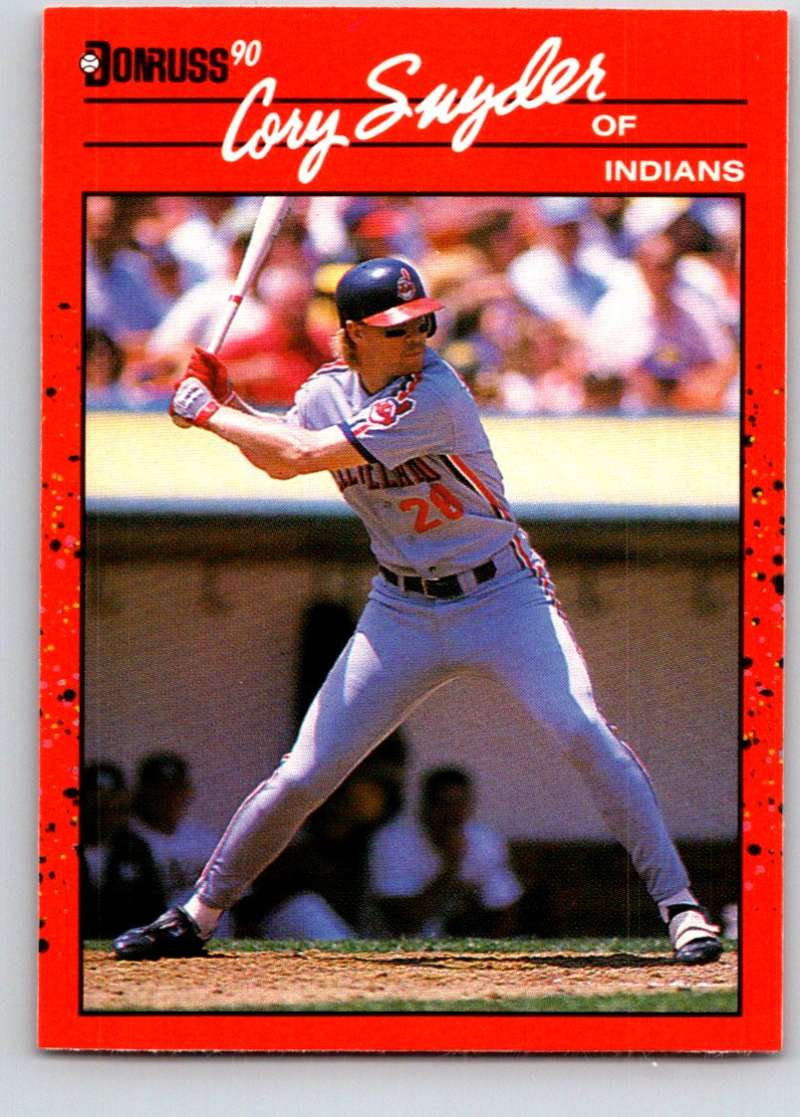 1990 Donruss #272 Cory Snyder Mint  Image 1