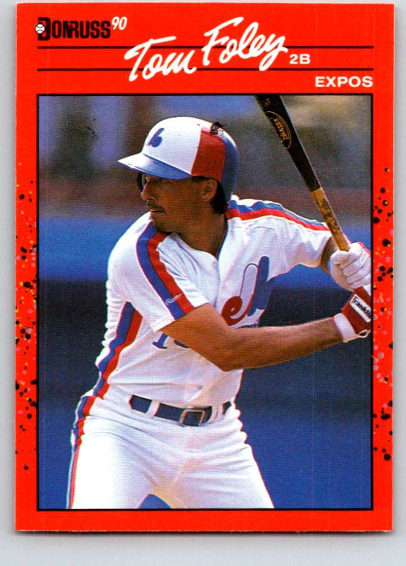 1990 Donruss #274 Tom Foley Mint  Image 1