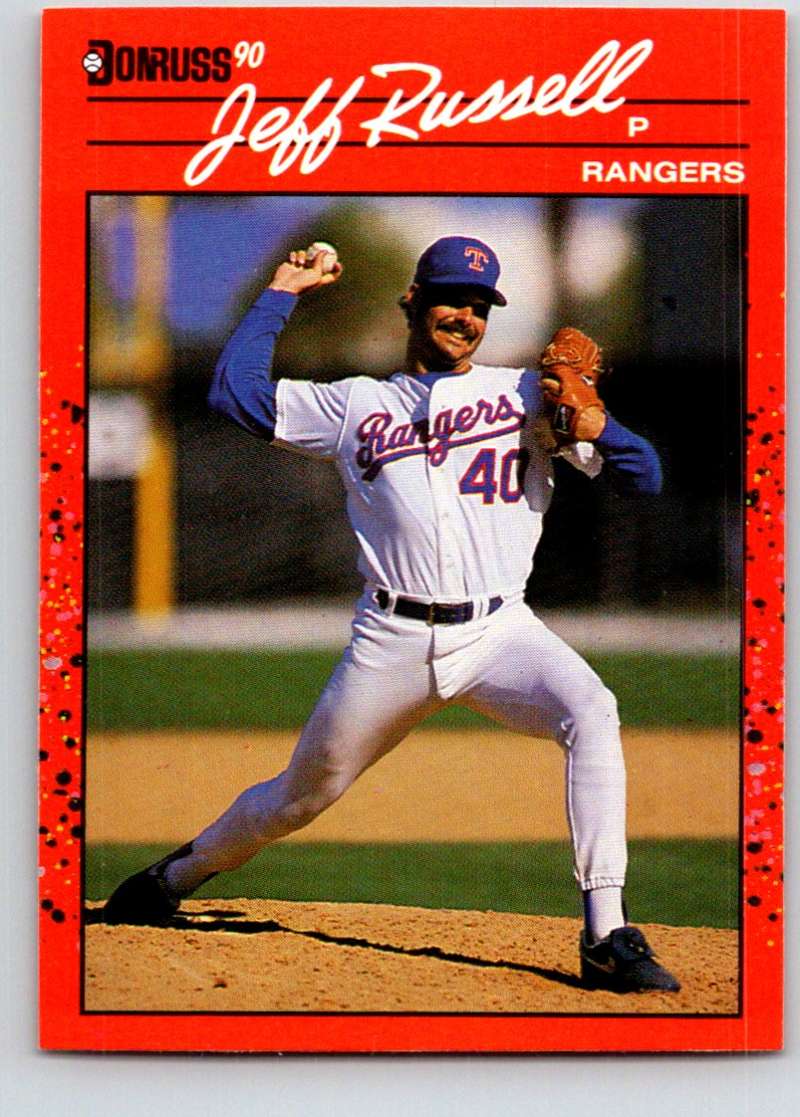 1990 Donruss #284 Jeff Russell Mint  Image 1