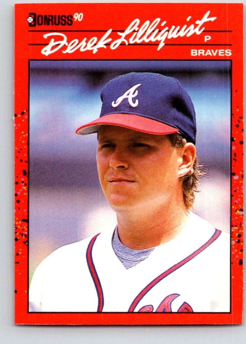 1990 Donruss #286 Derek Lilliquist Mint  Image 1