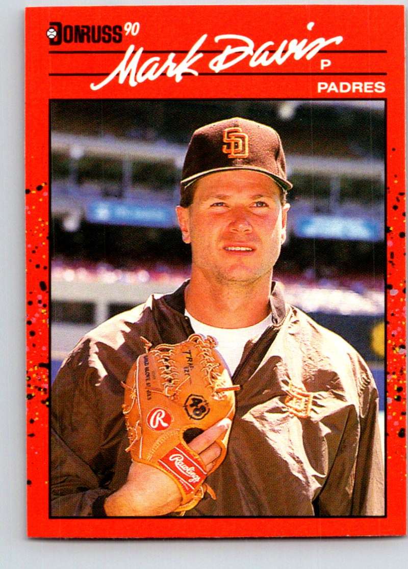 1990 Donruss #302 Mark Davis Mint  Image 1