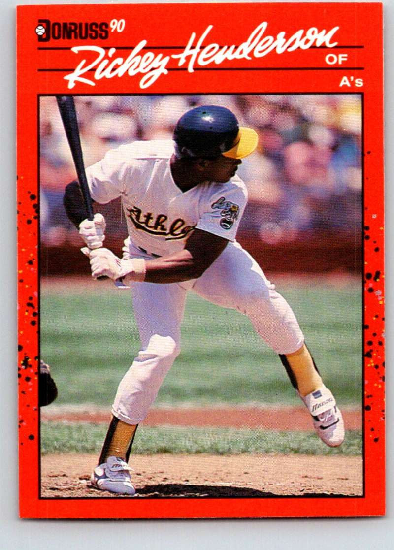 1990 Donruss #304 Rickey Henderson Mint