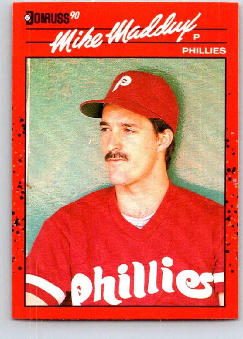 1990 Donruss #312 Mike Maddux Mint  Image 1
