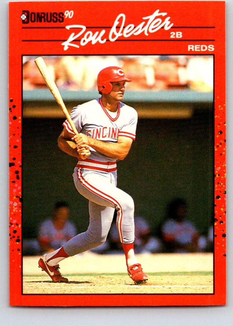 1990 Donruss #317 Ron Oester Mint  Image 1