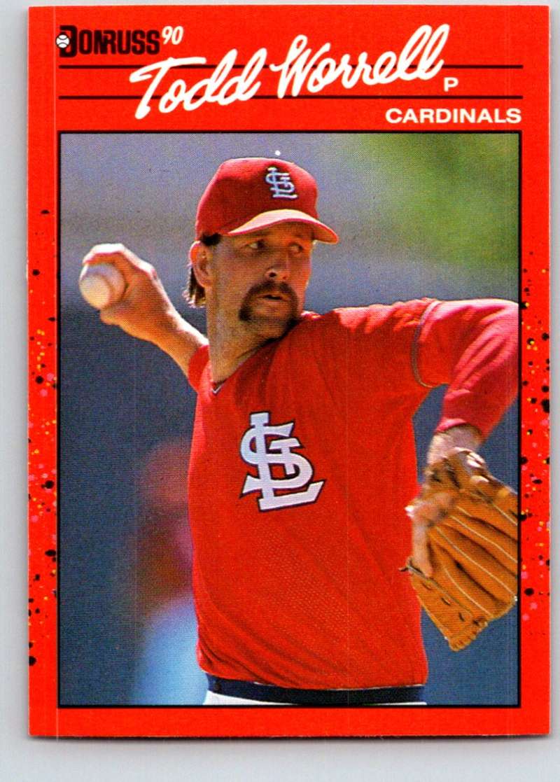 1990 Donruss #319 Todd Worrell Mint  Image 1