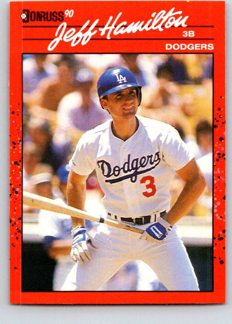1990 Donruss #321 Jeff Hamilton Mint  Image 1