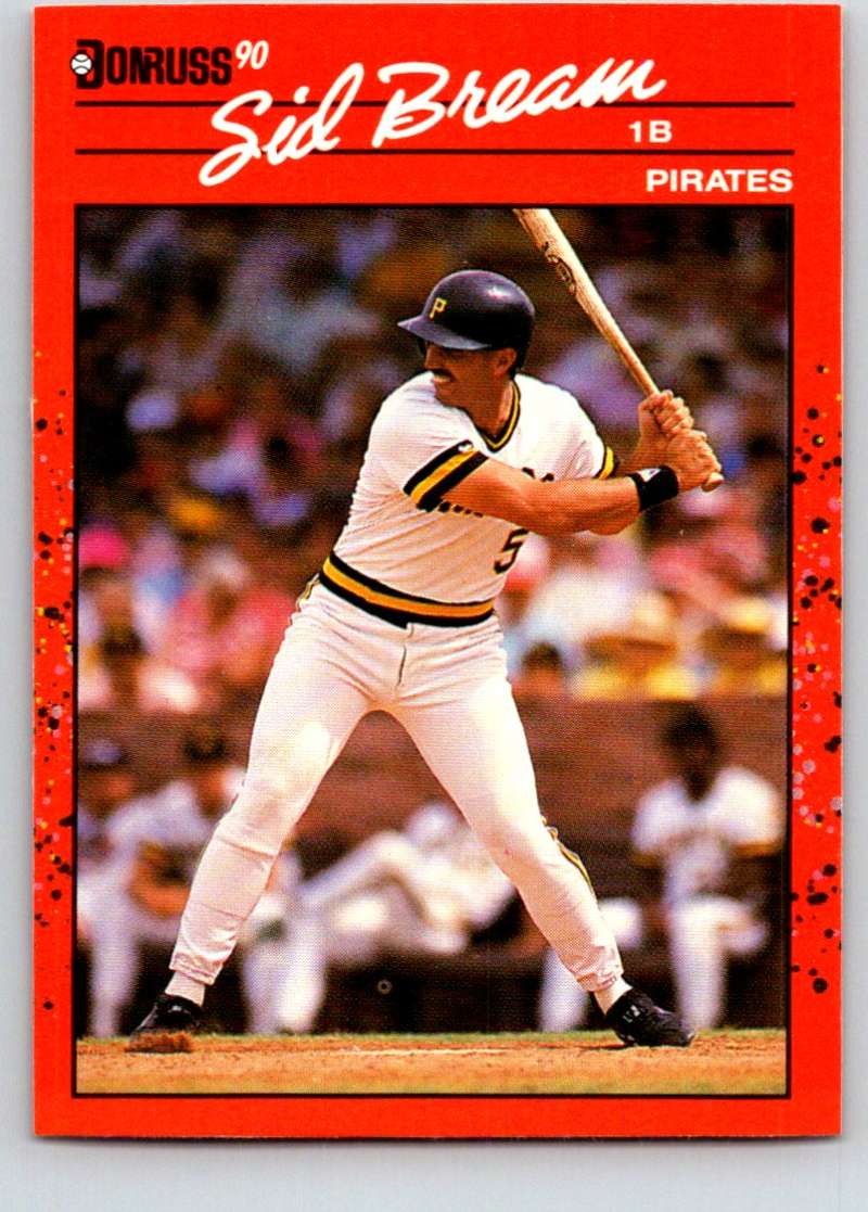 1990 Donruss #329 Sid Bream Mint  Image 1