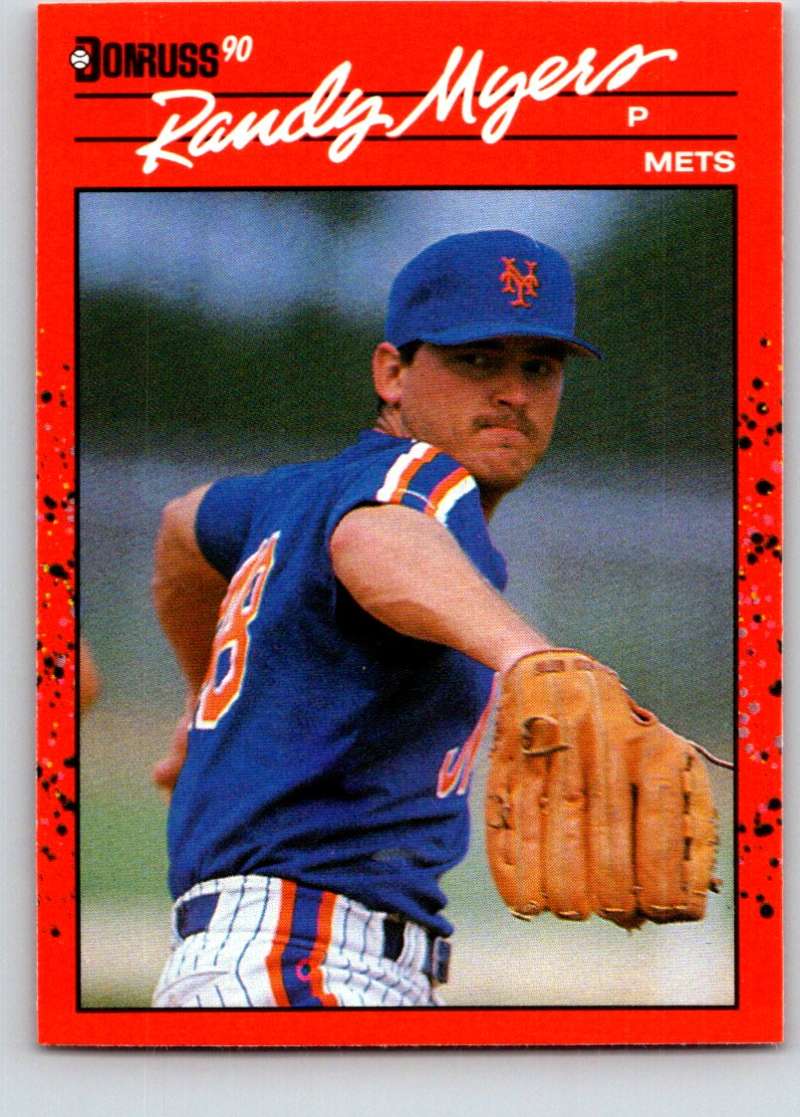 1990 Donruss #336 Randy Myers Mint  Image 1