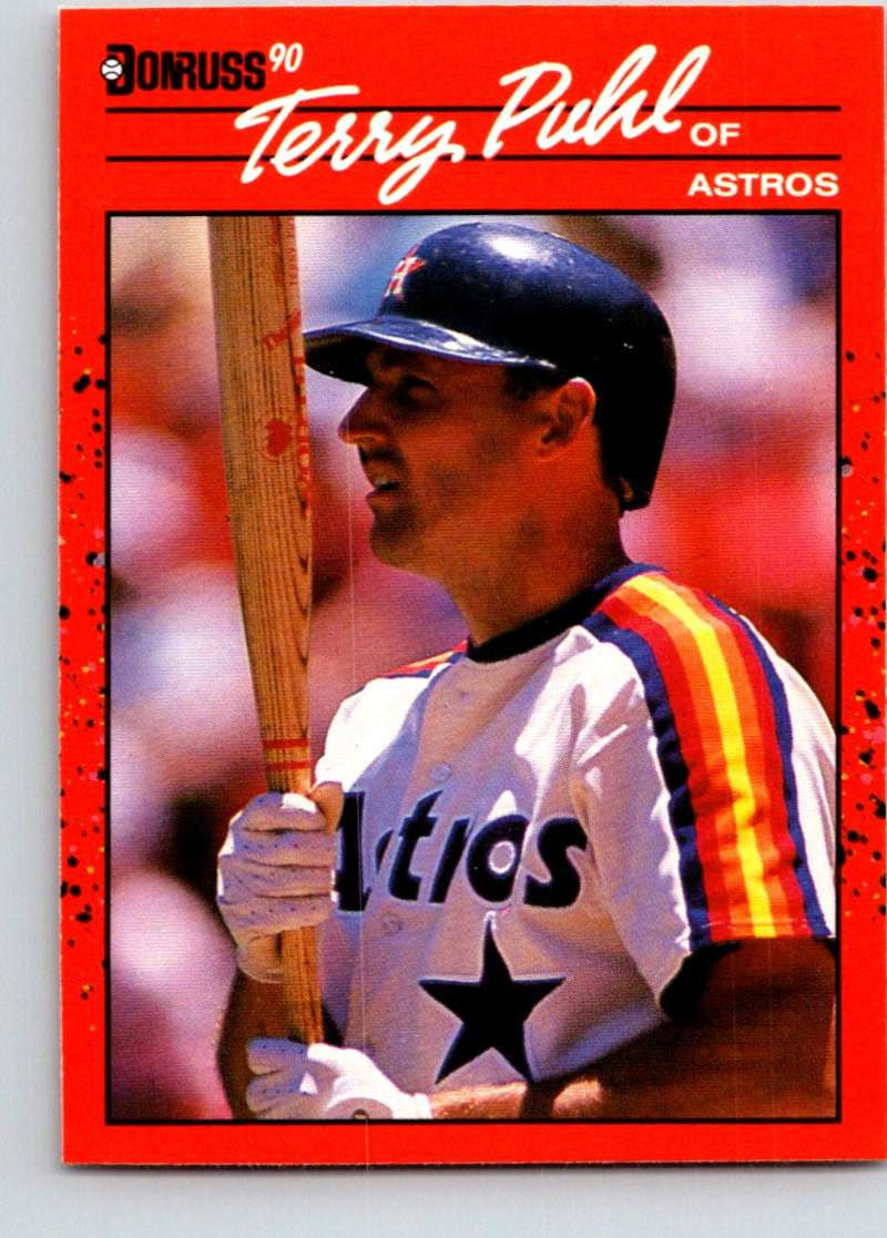 1990 Donruss #354 Terry Puhl Mint