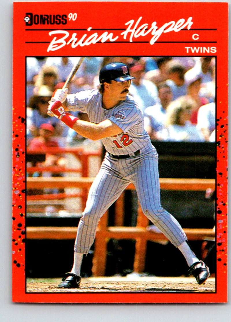 1990 Donruss #355 Brian Harper Mint  Image 1