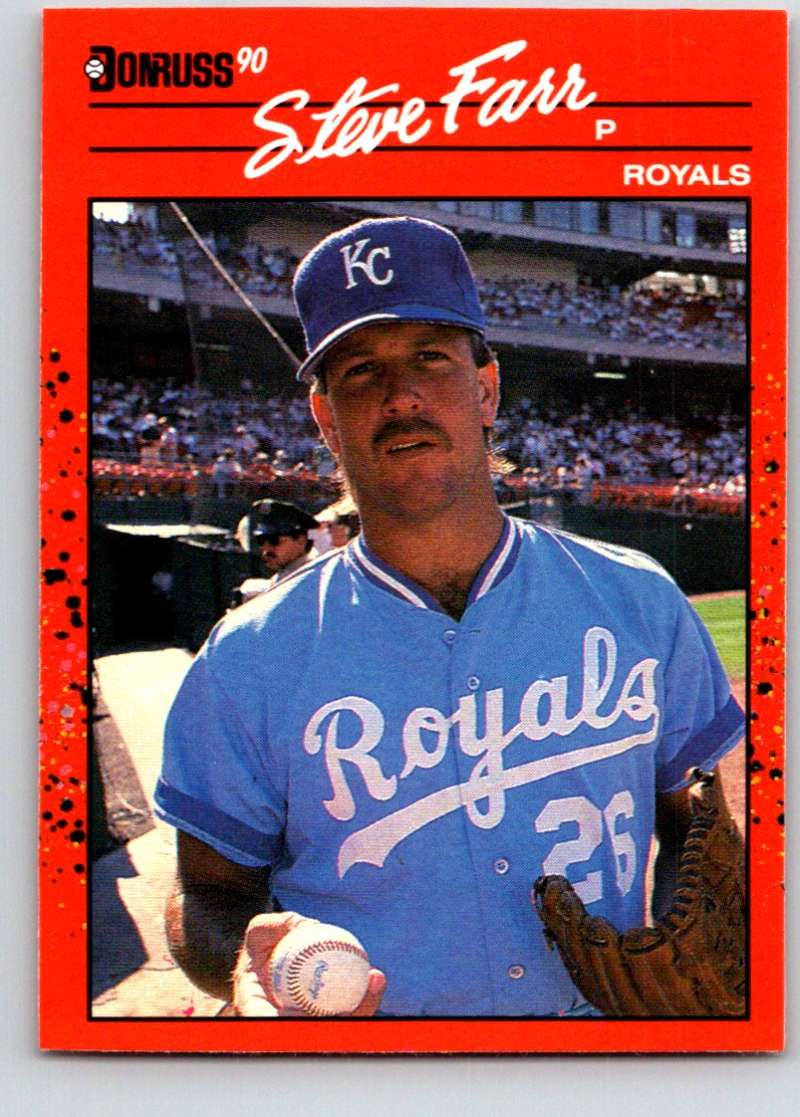 1990 Donruss #356 Steve Farr Mint  Image 1