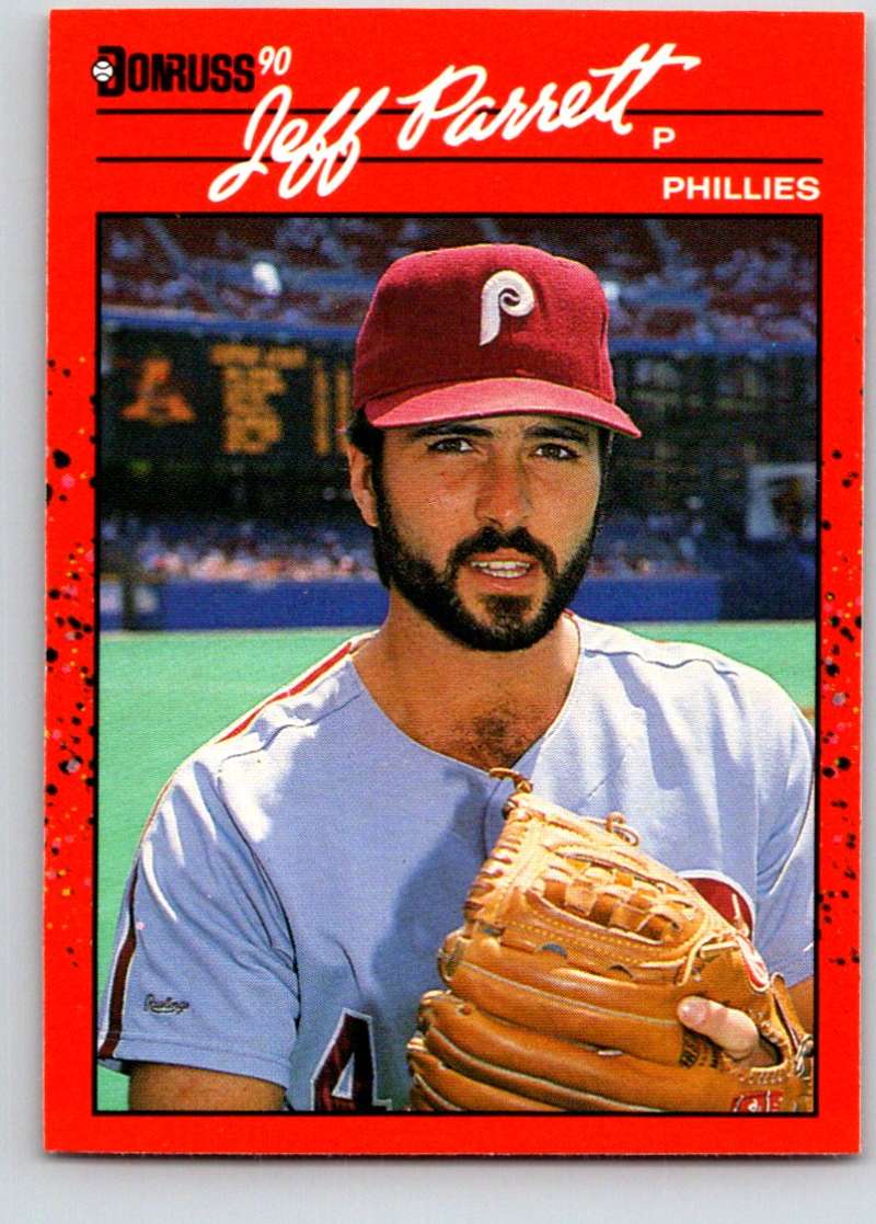 1990 Donruss #369 Jeff Parrett Mint  Image 1