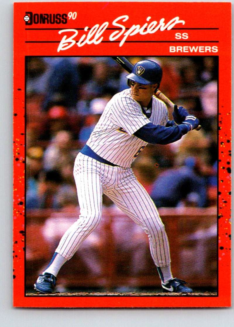 1990 Donruss #382 Bill Spiers Mint  Image 1