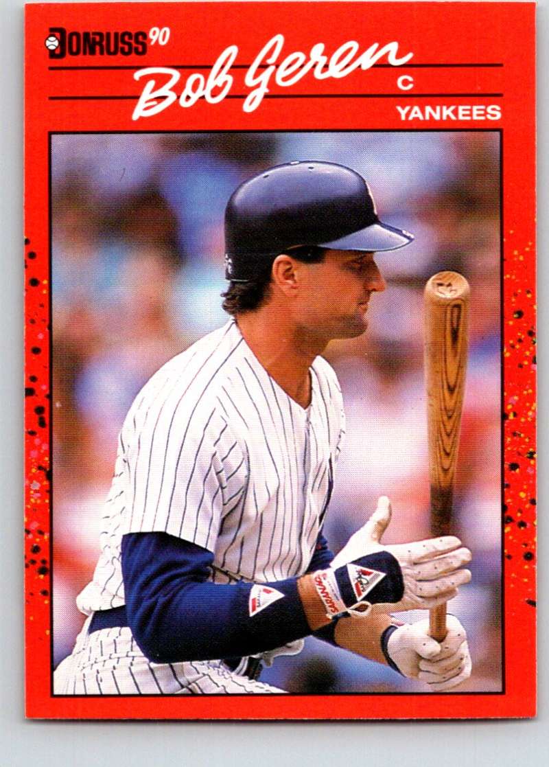 1990 Donruss #395 Bob Geren Mint  Image 1