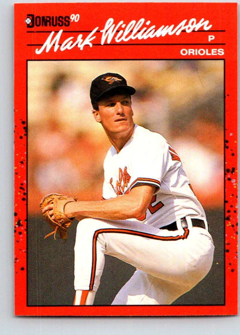 1990 Donruss #406 Mark Williamson Mint  Image 1