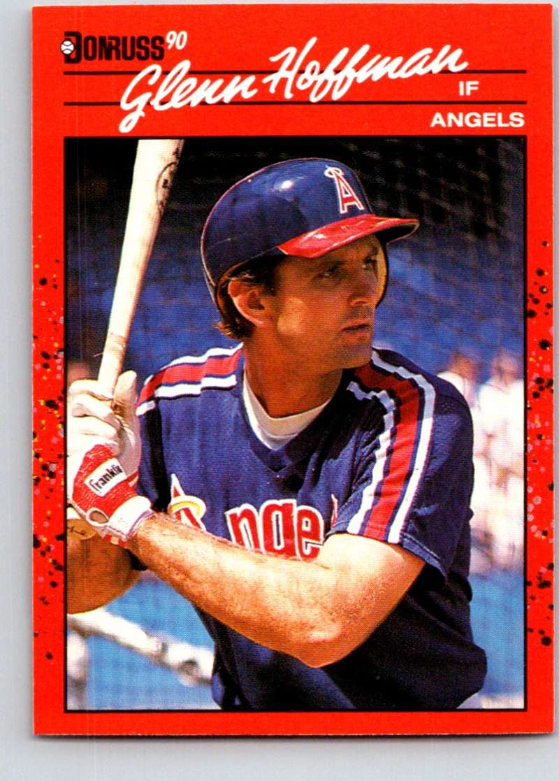1990 Donruss #407 Glenn Hoffman Mint  Image 1