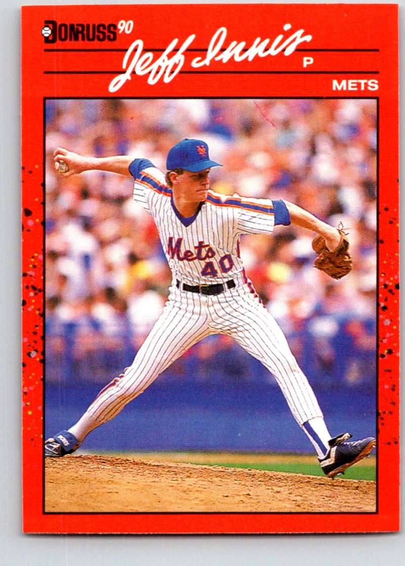 1990 Donruss #408 Jeff Innis Mint RC Rookie Image 1