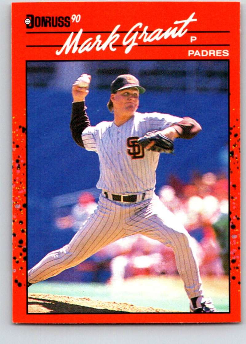 1990 Donruss #441 Mark Grant Mint  Image 1