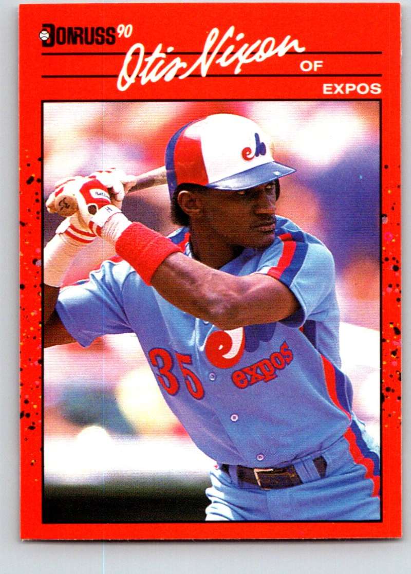 1990 Donruss #456 Otis Nixon Mint  Image 1