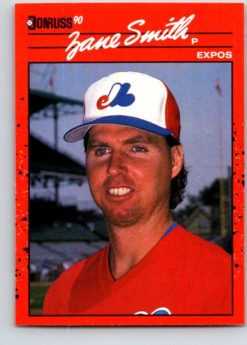 1990 Donruss #460 Zane Smith Mint  Image 1