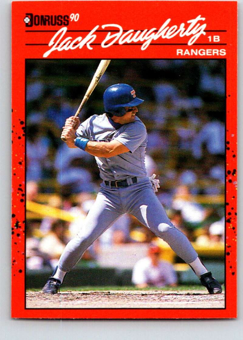 1990 Donruss #461 Jack Daugherty Mint RC Rookie Image 1