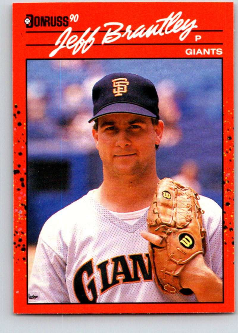 1990 Donruss #466 Jeff Brantley Mint