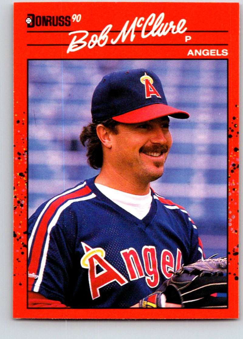 1990 Donruss #470 Bob McClure Mint  Image 1
