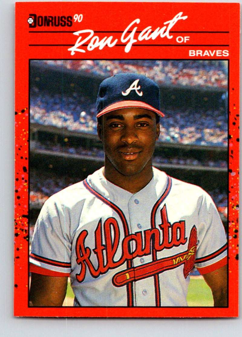 1990 Donruss #475 Ron Gant Mint  Image 1