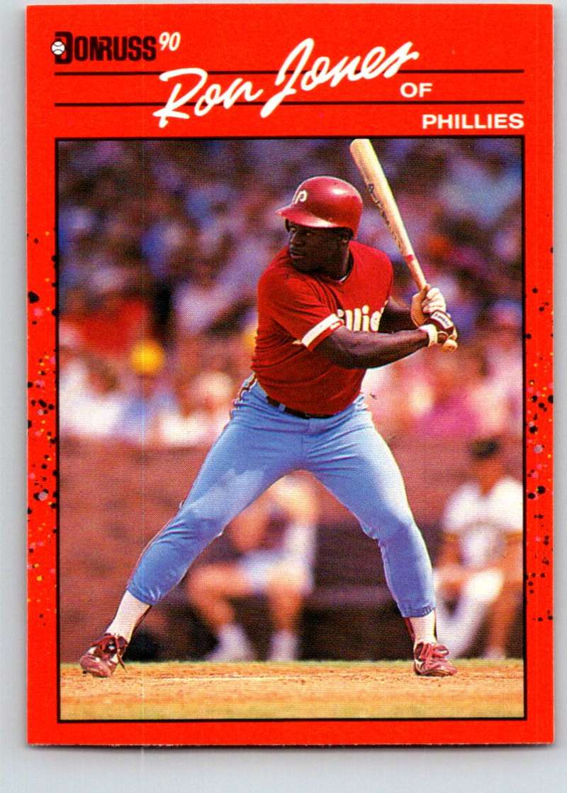 1990 Donruss #487 Ron Jones Mint  Image 1