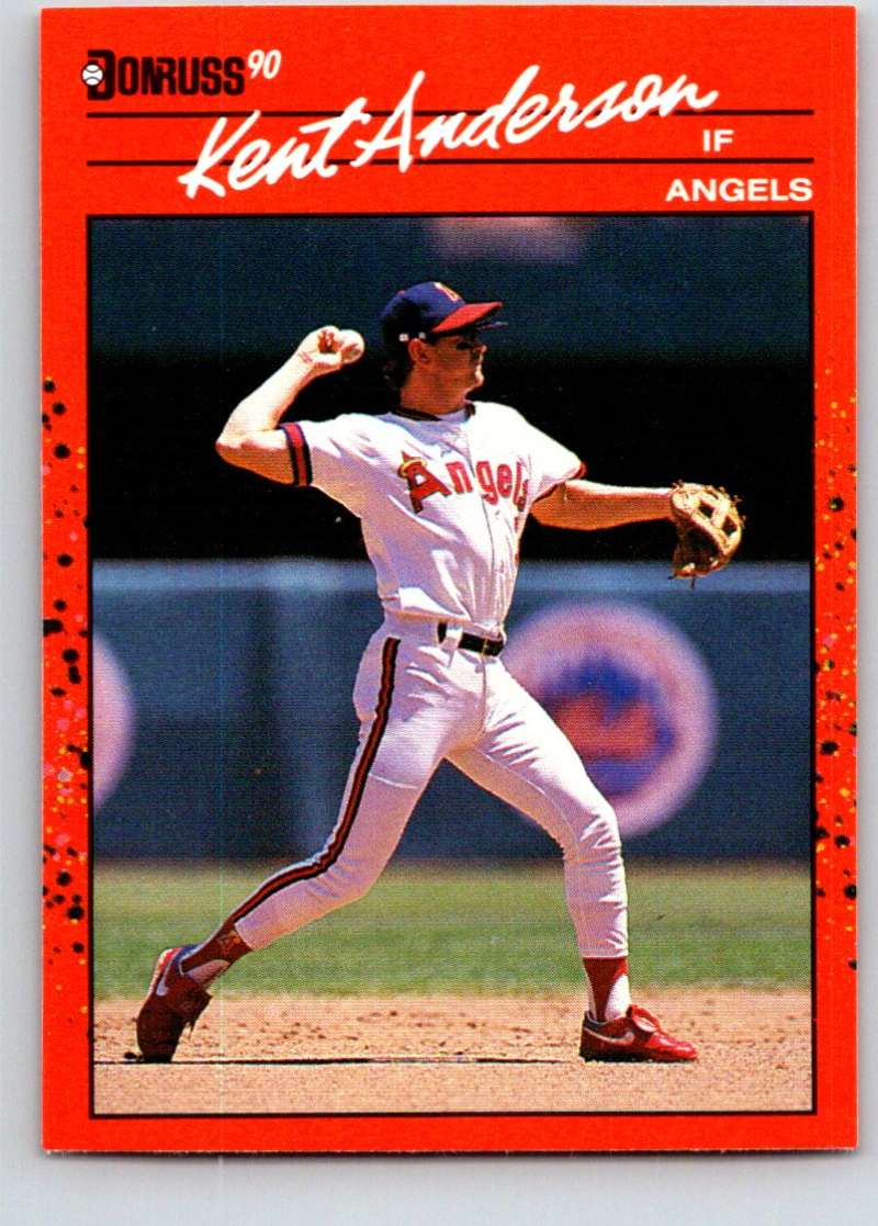 1990 Donruss #490 Kent Anderson Mint RC Rookie Image 1