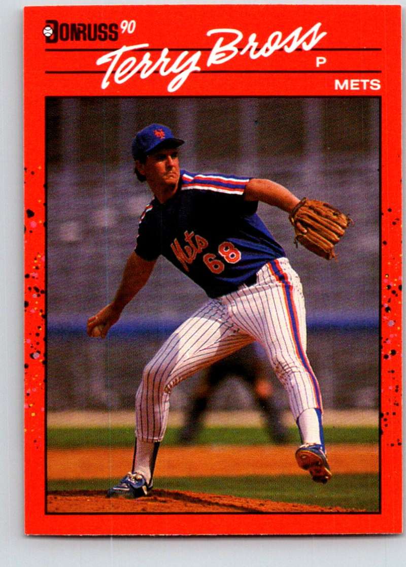 1990 Donruss #502 Terry Bross Mint RC Rookie Image 1