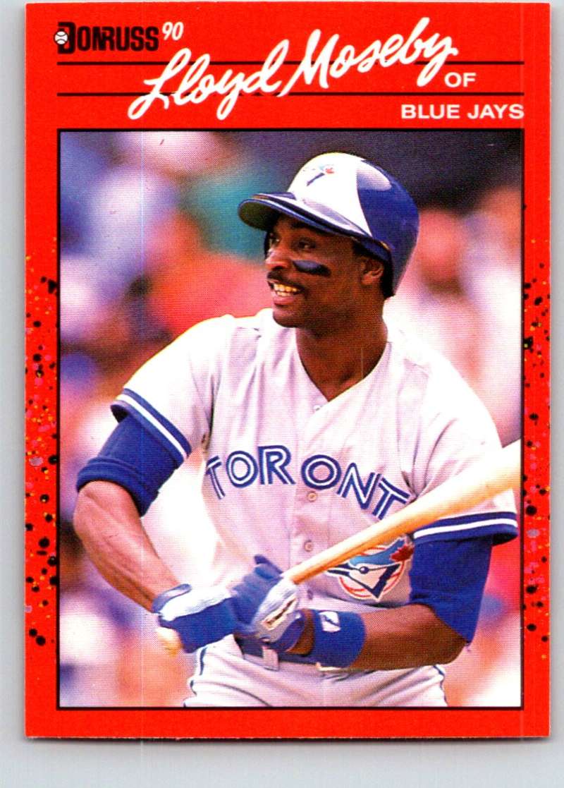 1990 Donruss #504 Lloyd Moseby Mint  Image 1