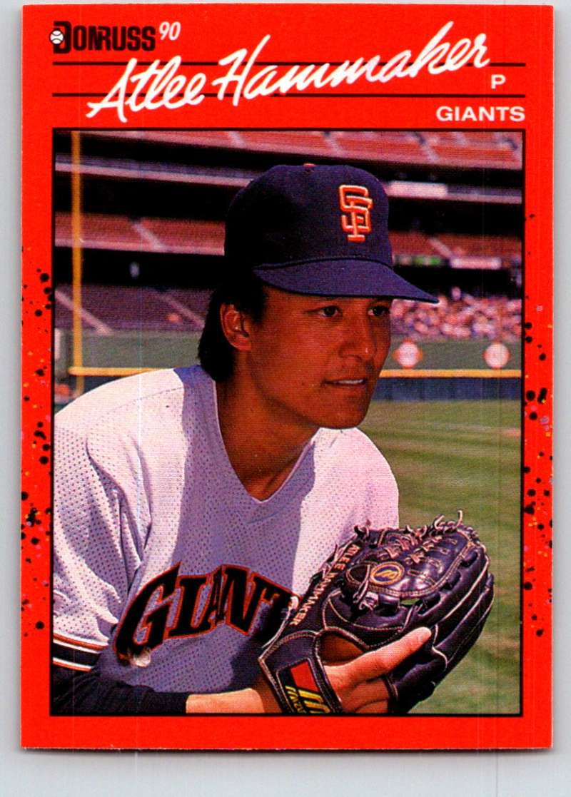 1990 Donruss #532 Atlee Hammaker Mint  Image 1