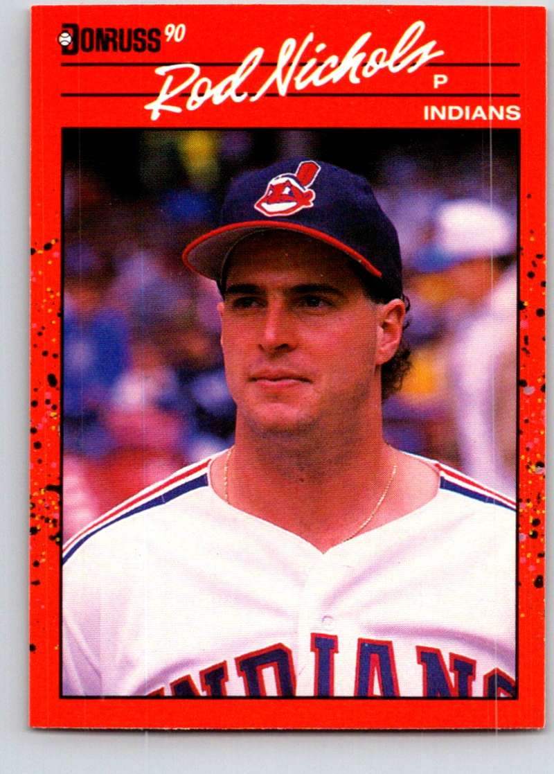 1990 Donruss #546 Rod Nichols Mint  Image 1