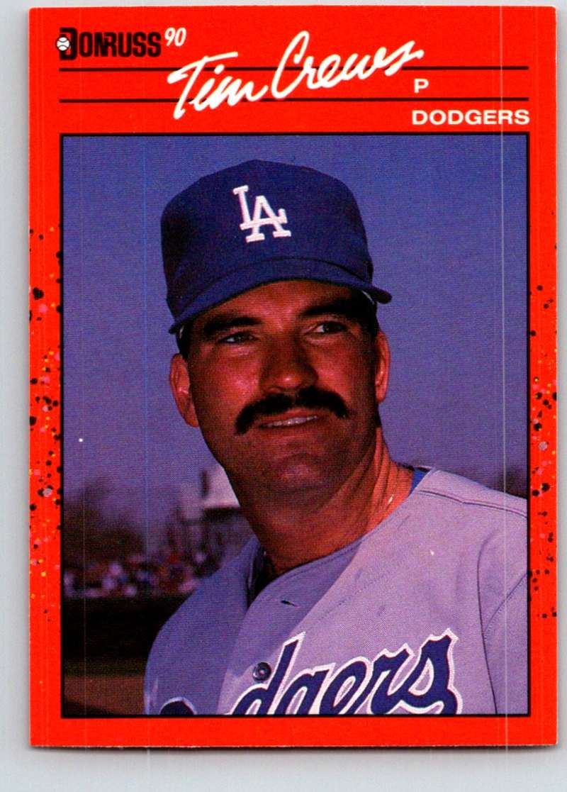 1990 Donruss #550 Tim Crews Mint  Image 1