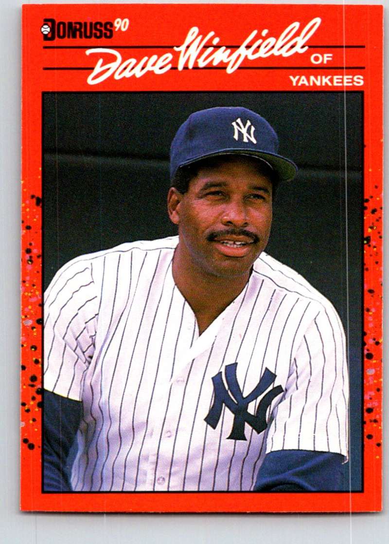 1990 Donruss #551 Dave Winfield Mint  Image 1