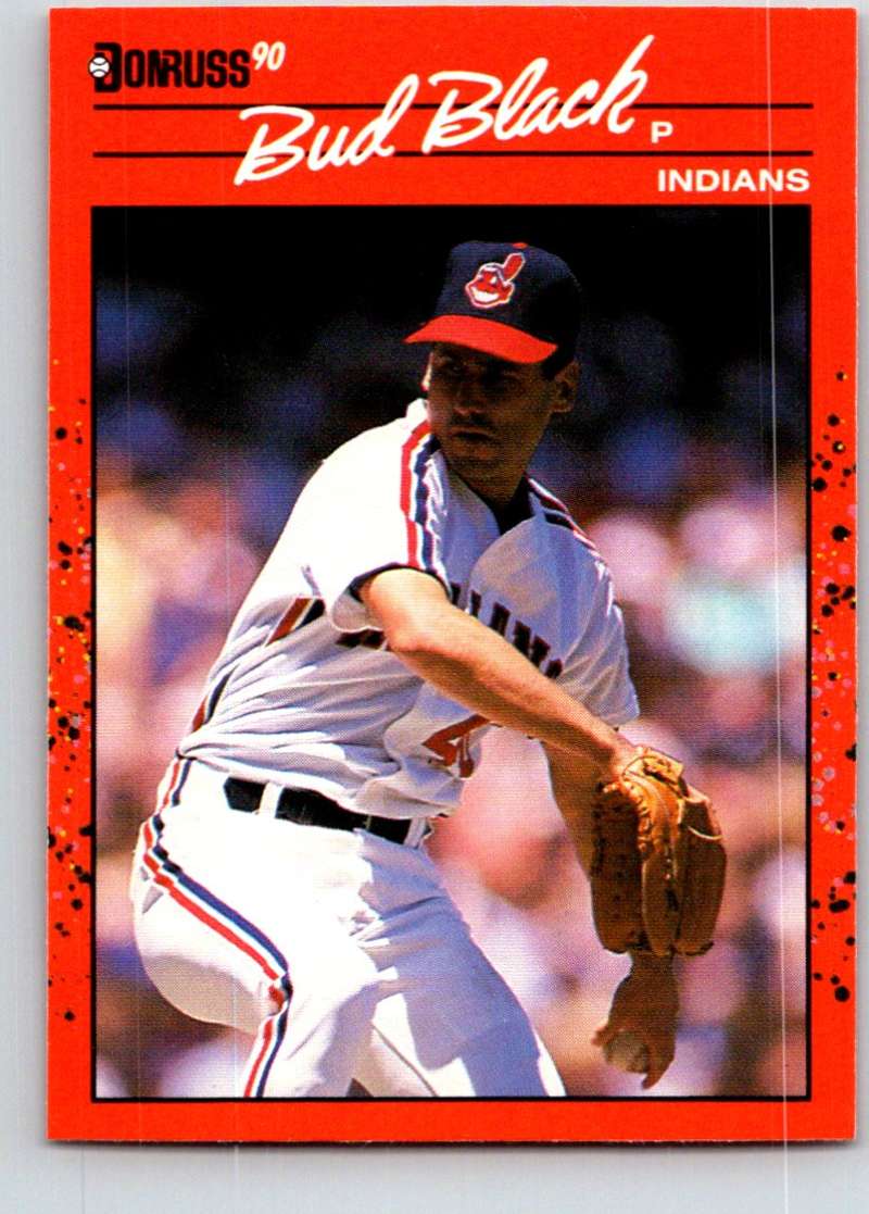 1990 Donruss #556 Bud Black Mint  Image 1