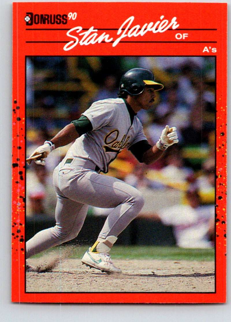 1990 Donruss #568 Stan Javier Mint  Image 1