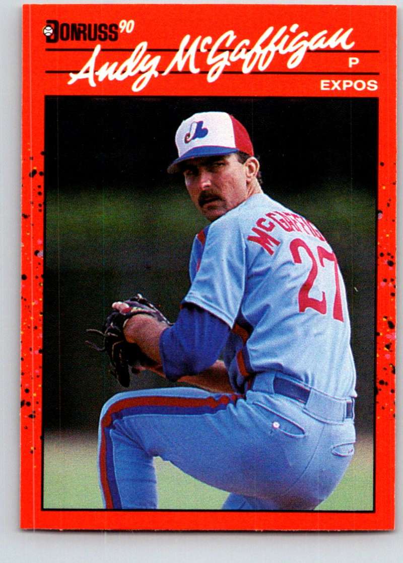 1990 Donruss #574 Andy McGaffigan Mint  Image 1