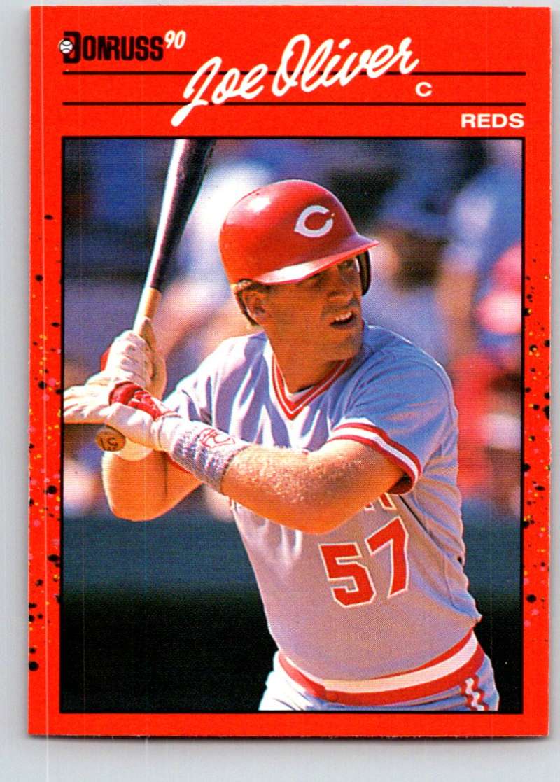 1990 Donruss #586 Joe Oliver Mint  Image 1