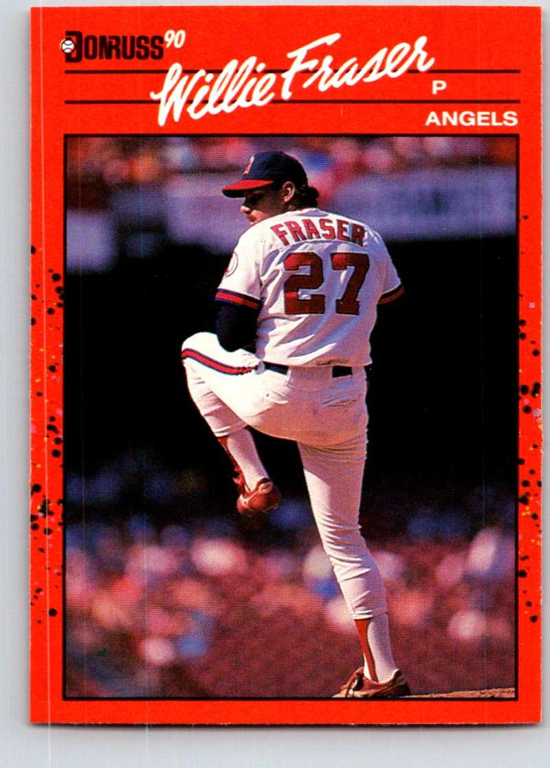 1990 Donruss #587 Willie Fraser DP Mint  Image 1