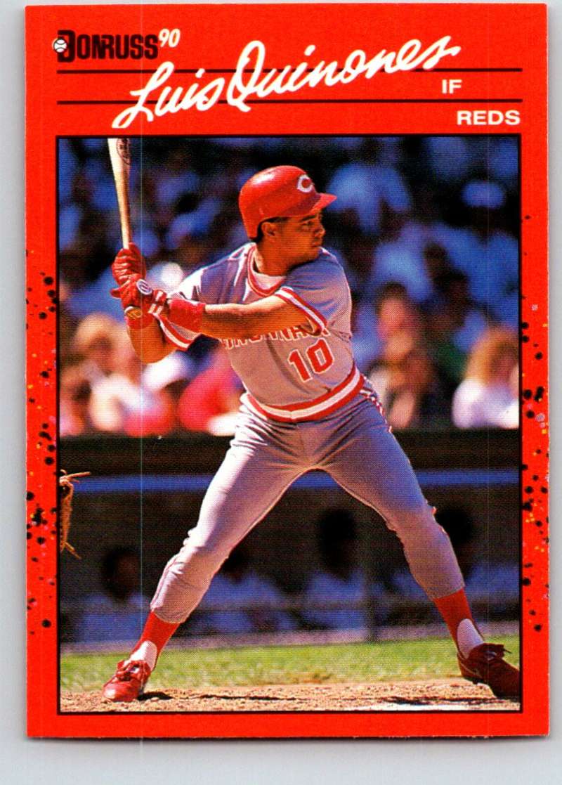 1990 Donruss #595 Luis Quinones DP Mint  Image 1