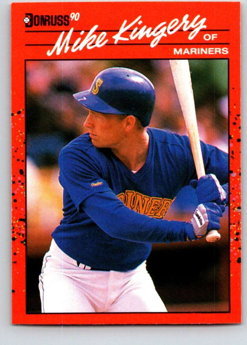 1990 Donruss #601 Mike Kingery DP Mint  Image 1