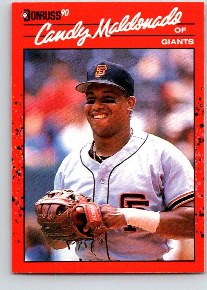 1990 Donruss #611 Candy Maldonado DP Mint  Image 1