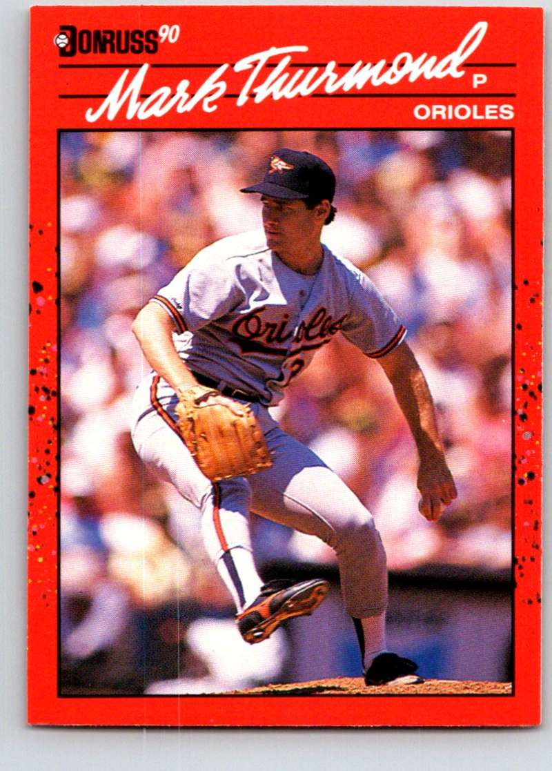 1990 Donruss #612 Mark Thurmond DP Mint  Image 1